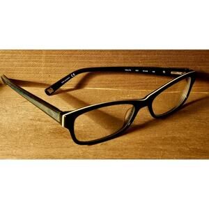 Marchon NYC Eyeglasses Frames Only Nolita 001 DOWNTOWN Black Blue 51-16-135